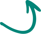 Green arrow that points to the 'Monthly' donation button.
